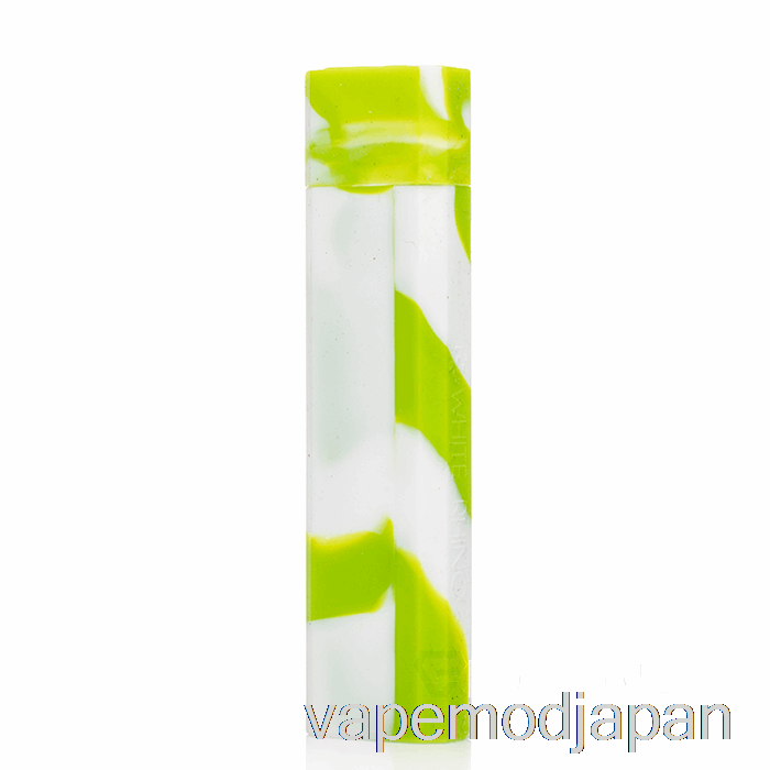 VAPE JAPAN シロサイ シリコンダブアウト [クォーツ] グリーンホワイト(UVグロー)